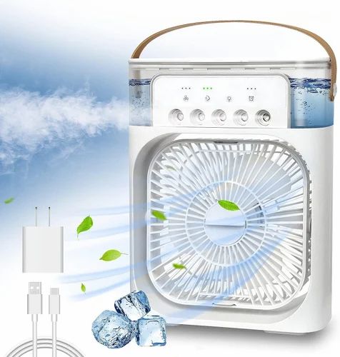 3 In 1 Fan Air Cooler with Ice Humidifier