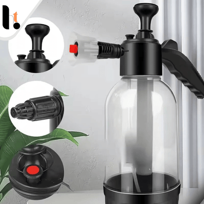 Hand Pump Foam Car Wash Sprayer Bottle, Air Pressure Car Sprayer