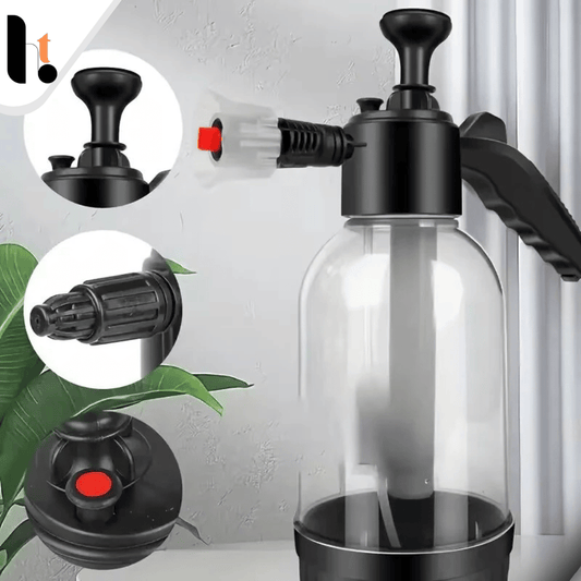 Hand Pump Foam Car Wash Sprayer Bottle, Air Pressure Car Sprayer