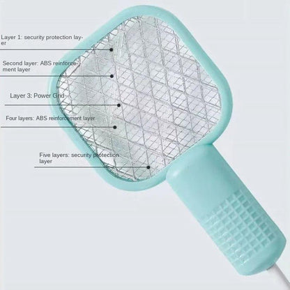 Mini USB Rechargeable Mosquito Racket with UV Light