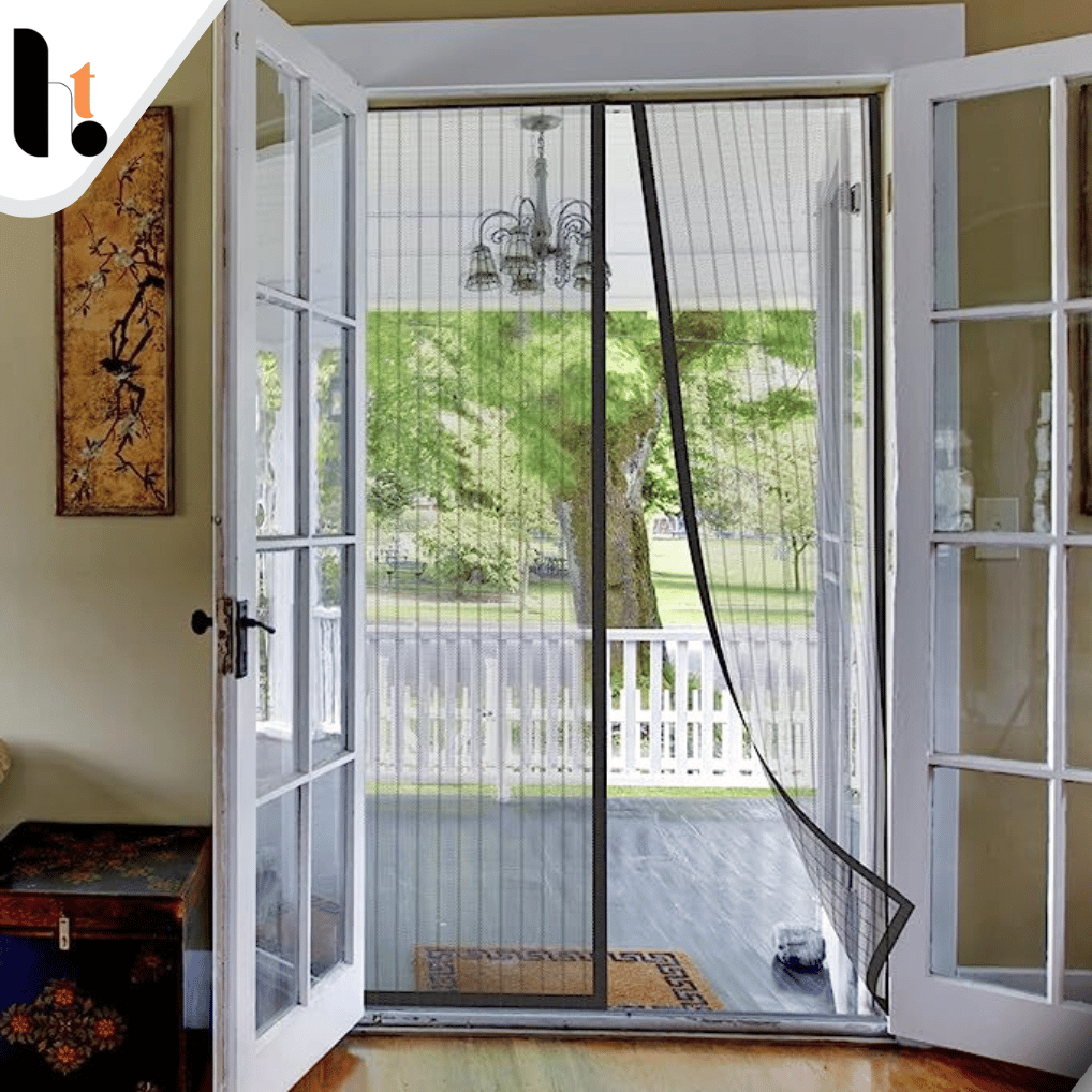 Magic Mesh Door Screen , best for rooms,kitchen etc