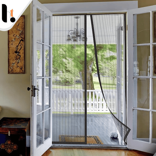Magic Mesh Door Screen , best for rooms,kitchen etc