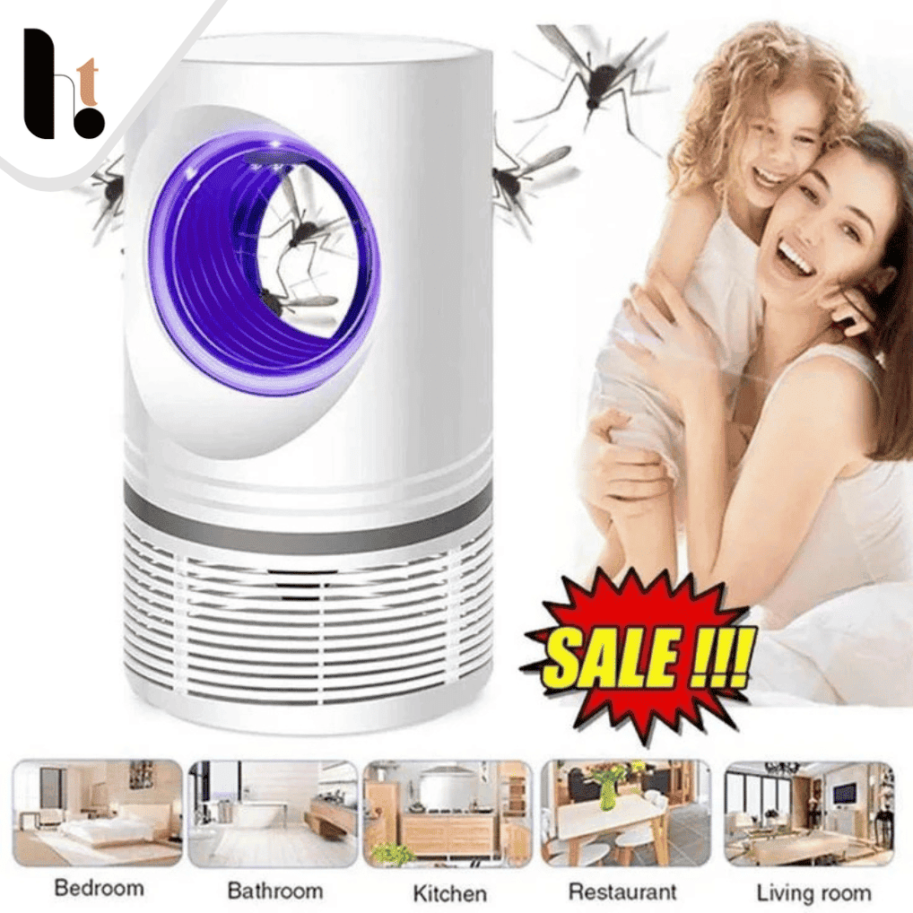Updated Mosquito Killer Lamp – Electric Shocker USB LED Trap