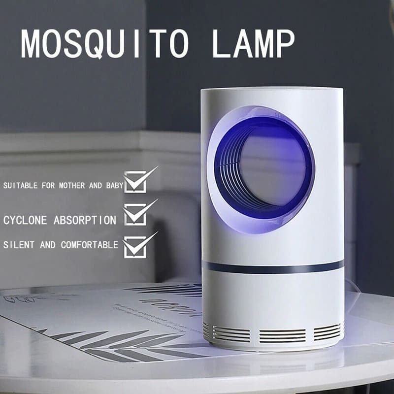 Updated Mosquito Killer Lamp – Electric Shocker USB LED Trap